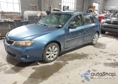 2008 Subaru Impreza 2.5I из США, поврежденный, VIN JF1GH61698H837572
